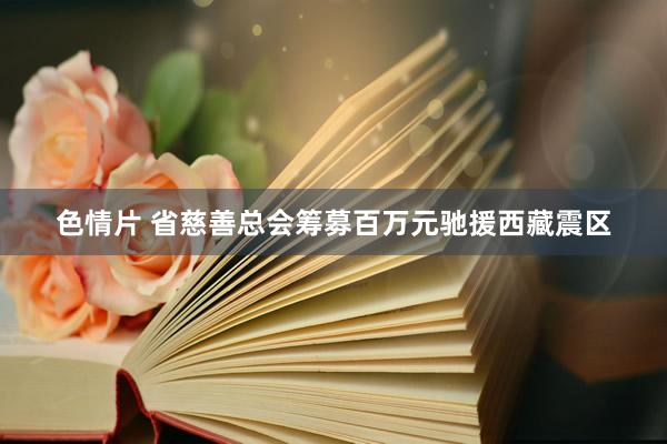色情片 省慈善总会筹募百万元驰援西藏震区